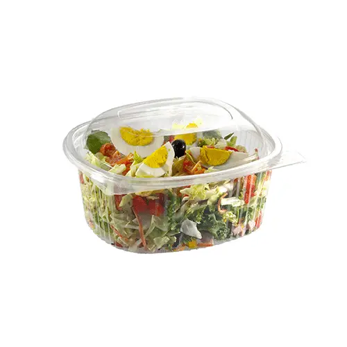 BARQUETTES "FRAICHEUR" OVALES A CHARNIERE (250 ML)