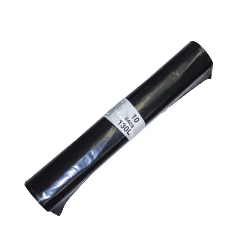 SACS POUBELLES PEBD NOIR