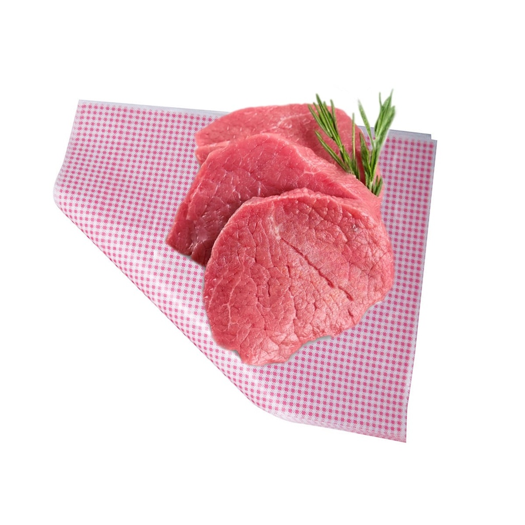 PAPIERS DUPLEX SATINE - COLIS DE 10 KG - FORMAT FEUILLE FINIE ROSE AVEC CANNELURE (25X33 CM)