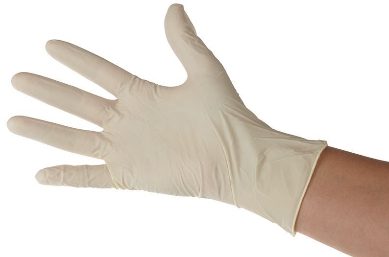Gants latex non poudrés stériles (boîte de 100) | Materiel Médical